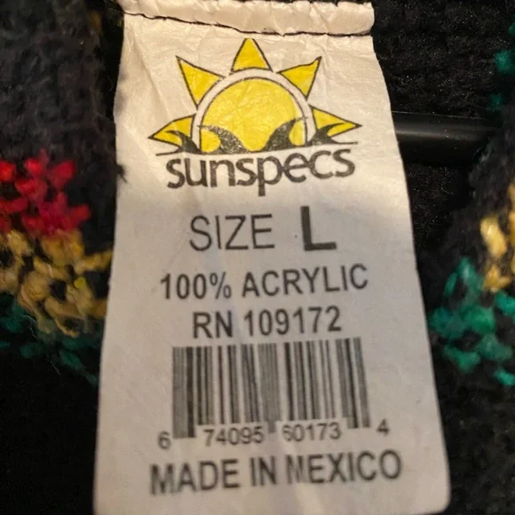 Sunspecs Rasta Hoodie “Drug Rug” - Picture 2 of 2